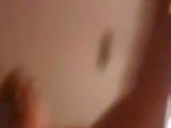 Dude films his wife getting undressed and banged on the bed