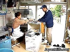 Horny japanese MILFS sucking and fucking part4