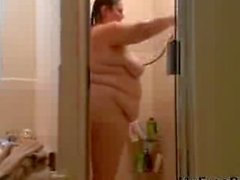 Wife Is Shower 2 BBW fat bbbw sbbw bbws bbw porn plumper fluffy cumshots c