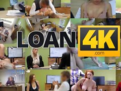 LOAN4K. Redhead with big tits is rammed by the lender