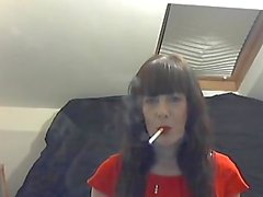 Sexy British MILF smoking again....very HOT