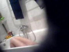 MILF shower hidden camera