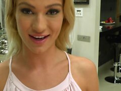 POV - Cherry Kiss is a tasty wet pussied MILF on heat