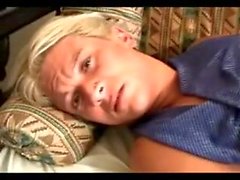 Blonde MILF Takes It In Her Ass Then A Facial