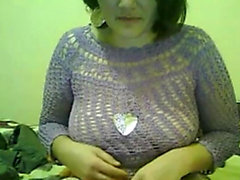 Chubby Milf in Webcam