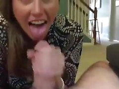 Amazing milf sucking entrepreneur penis