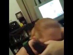 My Black Cock Loving Friend Sucking And Getting A Facial Shes A Slut