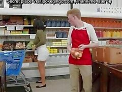 MILF Gets Grocery Store Dick - Sunporno