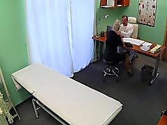 Busty milf fucked at doctors office