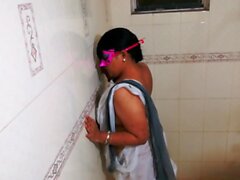 Indian Big Boobs Horny Lily In Bathroom Taking Shower