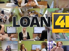 LOAN4K. Lovely porn actress makes it with the money lender