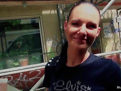 BumsBus - Tattooed German MILF gets fucked in the bus