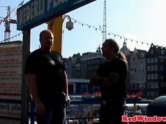 Dutch hooker plowed doggystyle by tourist