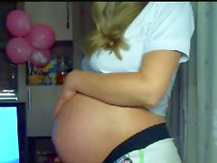 Kate rich pregnant, pregnant kate, solo web cam