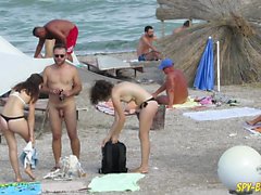 Amateur Nudist Beach Voyeur